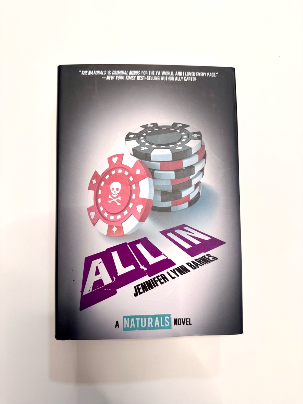 All In by Jennifer Lynn Barnes Hardcover 2015
